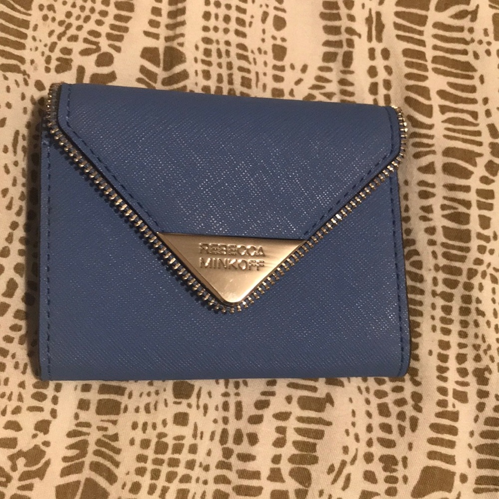 ❤️Rebecca Minkoff light blue mini wallet❤️